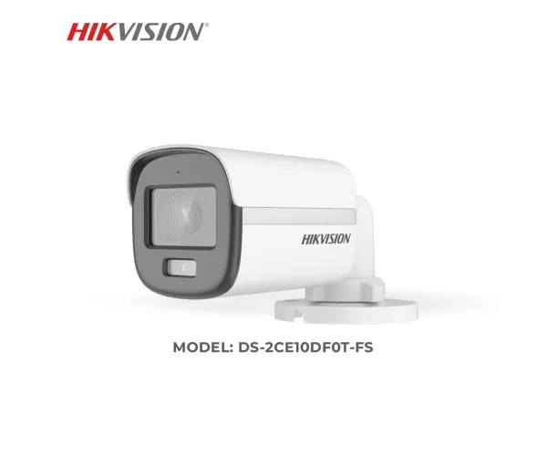 Hikvision DS-2CE10DF0T-FS 2MP ColorVu Audio Fixed Mini Bullet Camera