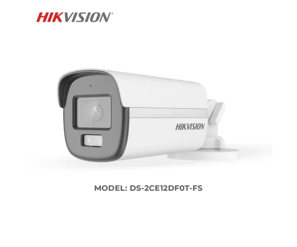 Hikvision DS-2CE12DF0T-FS 2MP ColorVu Audio Fixed Bullet Camera