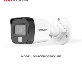 Hikvision DS-2CE16D0T-EXLPF 2MP Smart Hybrid Light Fixed Mini Bullet Camera