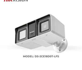 Hikvision DS-2CE18D0T-LFS 2MP Smart Hybrid Light Audio Fixed Bullet Camera