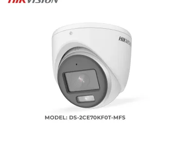 Hikvision DS-2CE70KF0T-MFS 3K ColorVu Audio Fixed Turret Camera