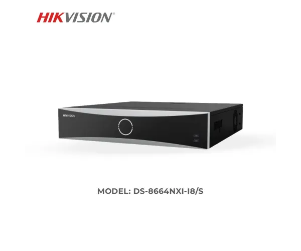 Hikvision DS-8664NXI-I8/S 64-Channel 2U 4K AcuSense NVR