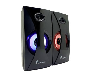 Hotmai HT-556 LED 2.0 Multimedia Speaker