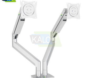 KALOC KLC-DS160-2/S 22-32 Inch Dual Arm Two Screen Monitor Mount Stand