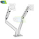 KALOC KLC-DS160-2/S 22-32 Inch Dual Arm Two Screen Monitor Mount Stand