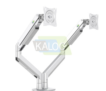 KALOC KLC-DS160-2/S 22-32 Inch Dual Arm Two Screen Monitor Mount Stand