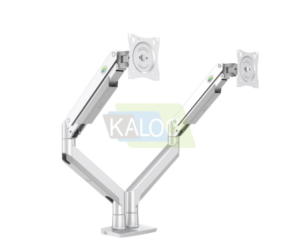 KALOC KLC-DS160-2/S 22-32 Inch Dual Arm Two Screen Monitor Mount Stand