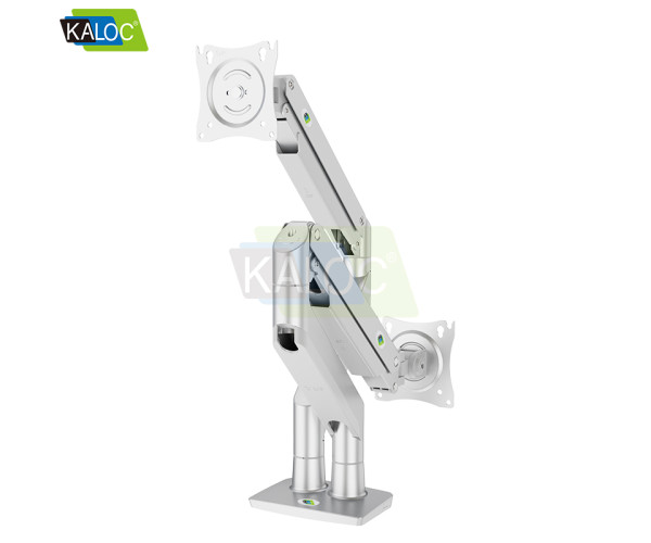 KALOC KLC-DS160-2/S 22-32 Inch Dual Arm Two Screen Monitor Mount Stand