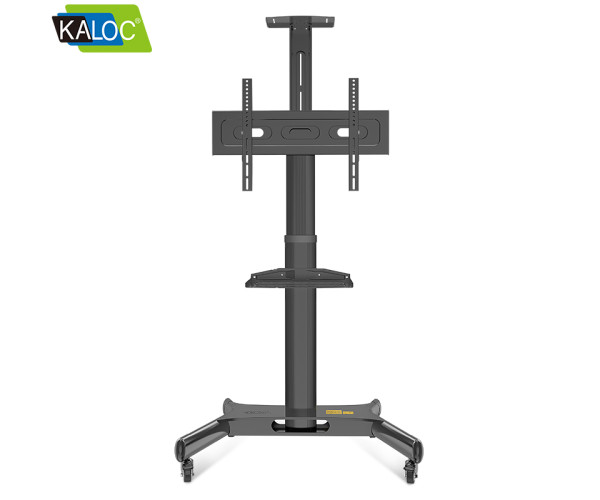 Kaloc KLC-161/B 32-55 Inch Adjustable Mobile TV Trolley For IFP