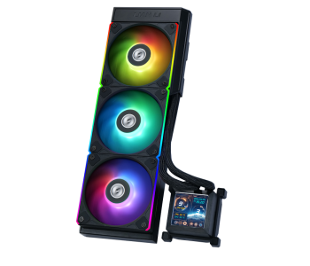 LIAN LI HydroShift LCD 360R BK ARGB AIO Liquid Cooler