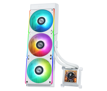 LIAN LI HydroShift LCD 360R WH ARGB AIO Liquid Cooler