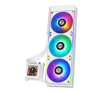 LIAN LI HydroShift LCD 360R WH ARGB AIO Liquid Cooler