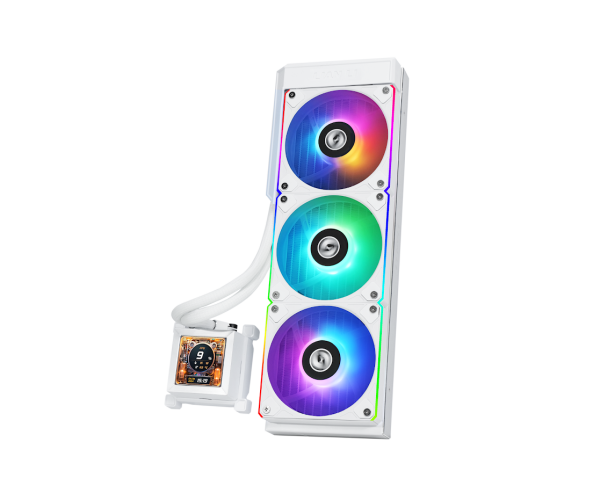 LIAN LI HydroShift LCD 360R WH ARGB AIO Liquid Cooler