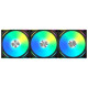 LIAN LI UNI FAN AL V2 120 ARGB Case Fan Triple Pack Black