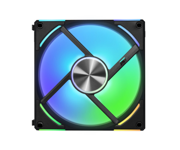 LIAN LI UNI FAN AL V2 120 ARGB Case Fan Triple Pack Black