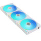 LIAN LI UNI FAN AL V2 120 ARGB Case Fan Triple Pack White