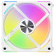 LIAN LI UNI FAN AL V2 120 ARGB Case Fan Triple Pack White