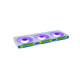 LIAN LI UNI FAN SL-INF WIRELESS 120 ARGB Triple Pack White Case Fan