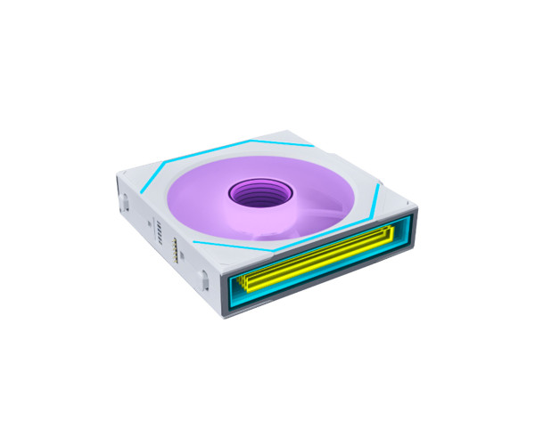LIAN LI UNI FAN SL-INF WIRELESS 120 ARGB Triple Pack White Case Fan