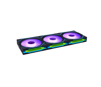 LIAN LI UNI FAN SL-INF WIRELESS 120 ARGB Triple Pack Black Case Fan
