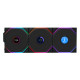 LIAN LI UNI FAN TL WIRELESS LCD 120 ARGB Triple Pack Black Case Fan