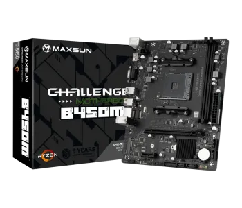 MAXSUN CHALLENGER B450M MICRO ATX MOTHERBOARD