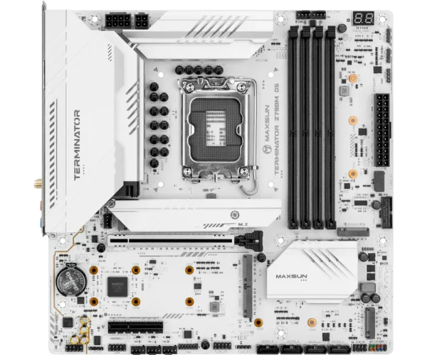 Maxsun Terminator Z790M D5 ICE DDR5 Intel Motherboard
