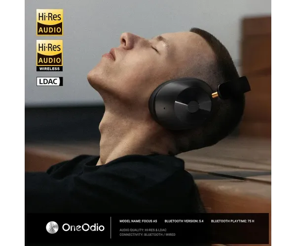OneOdio Focus A5 Wireless Over-Ear Headphones