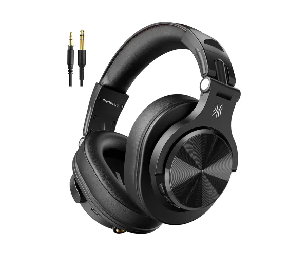 OneOdio Fusion A70 Black Wireless Over Ear Headphones