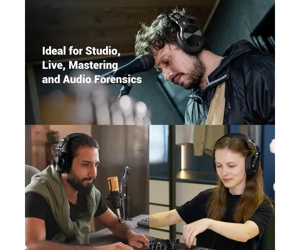 OneOdio Fusion A70 Black Wireless Over Ear Headphones