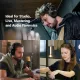 OneOdio Fusion A70 Black Wireless Over Ear Headphones