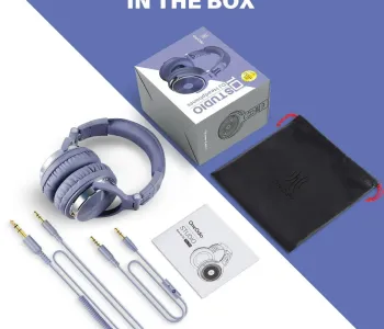 OneOdio Pro 10 Silver Over Ear Wired Headphone