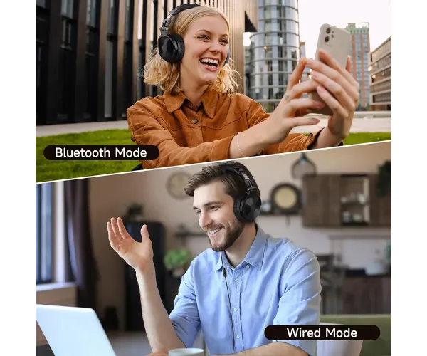 OneOdio Studio Wireless Pro C Black Bluetooth Headphones