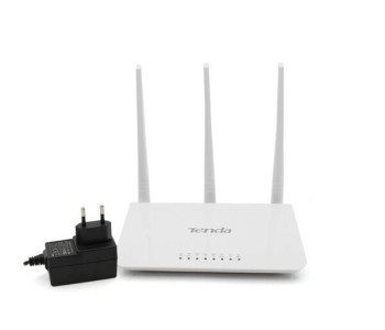 Tenda F3 300Mbps Wireless Router with 3 External Antennas 