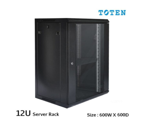 TOTEN 12U Wall Mount Server Rack