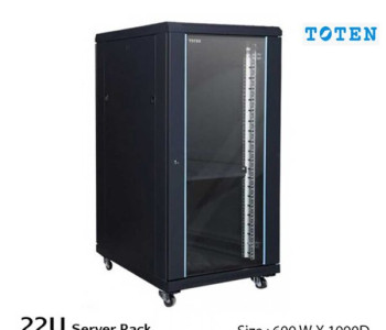 Toten 22U Server Cabinet (600 x 1000)