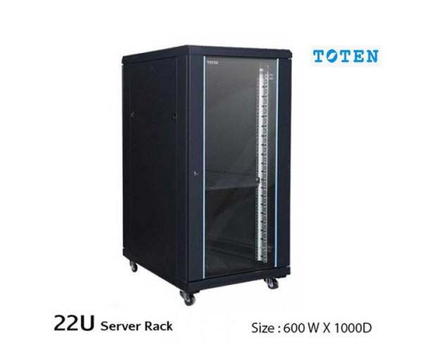 Toten 22U Server Cabinet (600 x 1000)