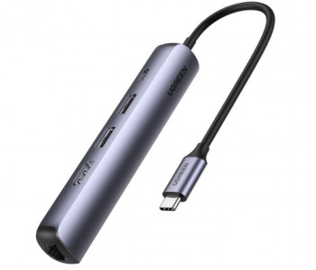 UGREEN 10919 TYPE-C TO HDMI+RJ45 LAN+USB3.0x2+PD