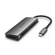 UGREEN 40873 TYPE-C TO HDMI+VGA+RJ45 GIGA+USB3.0x3+SDTF+