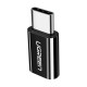 UGREEN 30865 TYPE C-TO MICRO USB ADAPTER BLACK