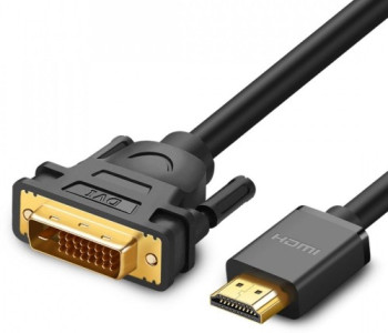 UGREEN 10136 HDMI TO DVI (24+1) CABLE 3M