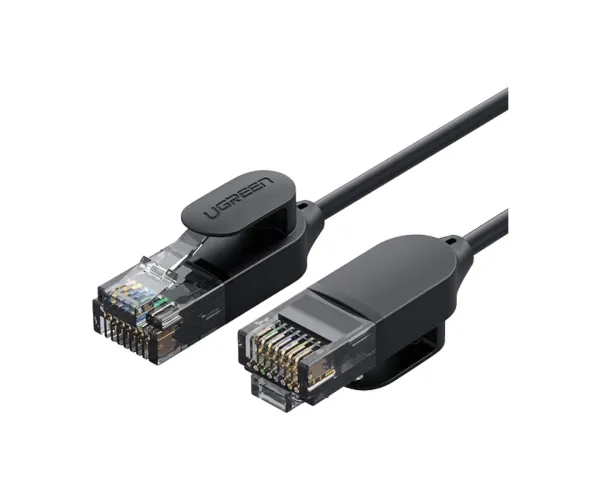 UGREEN 70334 CAT 6A 2M Black Pure Copper Ethernet Cable