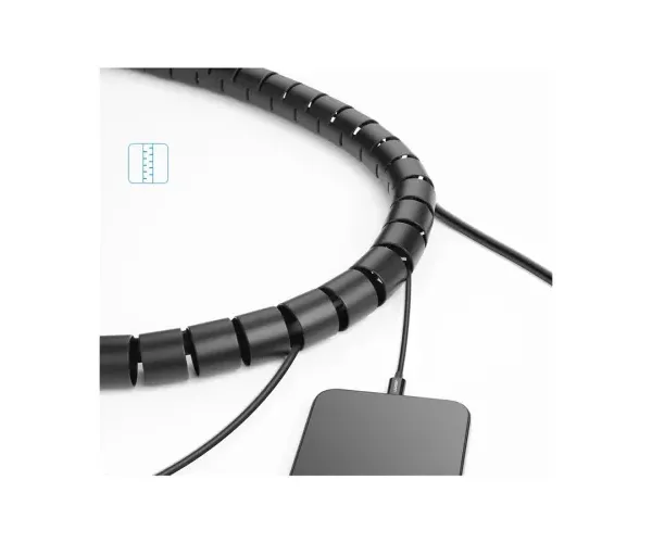 UGREEN 30818 1.5 METER BLACK MASK CABLE ORGANIZER 