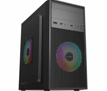 Wintech PRO BOX MESH V1 BK Mini Tower Desktop Case With PSU