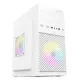 Wintech PRO BOX MESH V2 WH Mini Tower White Micro-ATX Desktop Case With PSU