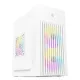 Wintech PRO BOX MESH V2 WH Mini Tower White Micro-ATX Desktop Case With PSU