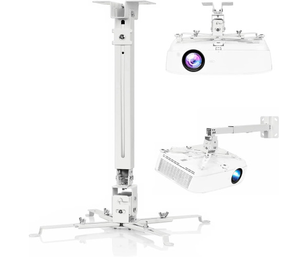 ZENO PDS08-65/W Adjustable Wall & Ceiling Projector Arm