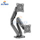 ZENO M8D/B 17-32 Inch Double Arm Gas-Strut Desktop Monitor Stand