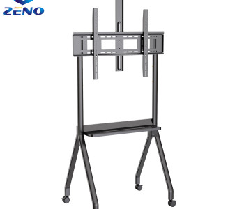 ZENO R10 Adjustable TV Trolley Stand