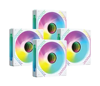 PC POWER IRISH INFINITY WH 4 IN 1 ARGB FAN F40